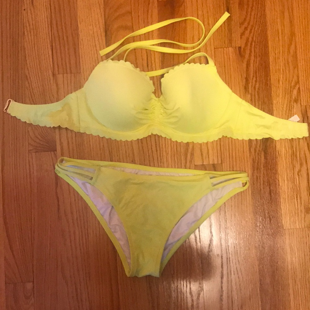 Yellow Victoria Secret BIkini